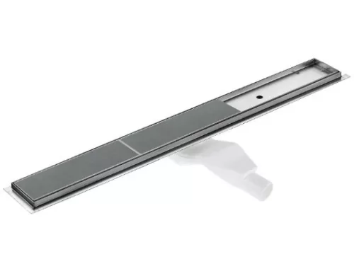 Padlóösszefolyó, Deante zuhanyfolyóka, 80 cm, szálcsiszolt acél KOS_008D