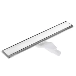   Padlóösszefolyó, Deante zuhanyfolyóka, 100 cm, szálcsiszolt acél KOS_010D