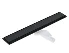 Padlóösszefolyó, Deante zuhanyfolyóka, 60 cm, fekete KOS_N06D