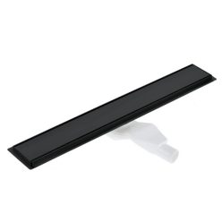   Padlóösszefolyó, Deante zuhanyfolyóka, 60 cm, fekete KOS_N06D