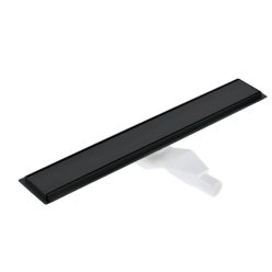   Padlóösszefolyó, Deante zuhanyfolyóka, 70 cm, fekete KOS_N07D
