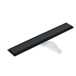   Padlóösszefolyó, Deante zuhanyfolyóka, 90 cm, fekete KOS_N09D