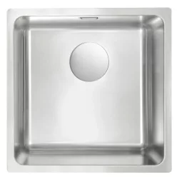   Mosogatótálca, Deante Egeria 1 medencés, acél mosogató, szálcsiszolt acél ZPE_010B