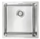 Mosogatótálca, Deante Egeria 1 medencés, acél mosogató, szálcsiszolt acél ZPE_010B