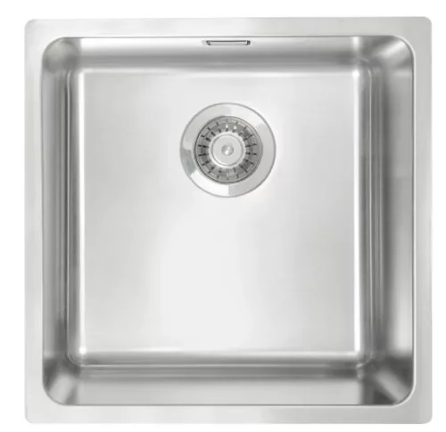 Mosogatótálca, Deante Egeria 1 medencés, acél mosogató, szálcsiszolt acél ZPE_010B