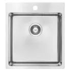 Mosogatótálca, Deante Olfato 1 medencés, acél mosogató, szálcsiszolt acél ZPO_010A