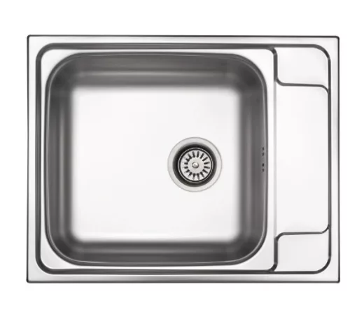 Mosogatótálca, Deante Soul  1 medencés csepegtetővel, acél mosogató, szatén ZEO_011B