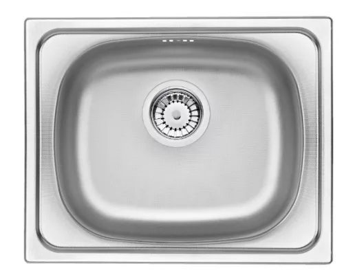 Mosogatótálca, Deante Techno 1 medencés, acél mosogató, dekor ZEU_310A