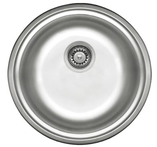 Mosogatótálca, Deante Twist 1 medencés, acél mosogató, szatén ZHC_0803
