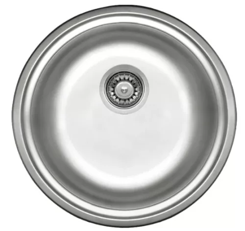 Mosogatótálca, Deante Twist 1 medencés, acél mosogató, szatén ZHC_0803