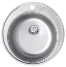 Mosogatótálca, Deante Twist 1 medencés, acél mosogató, szatén ZHC_0813