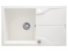 Mosogatótálca, Deante Andante Flush 1 medencés csepegtetővel, alabástrom ZQN_A11F