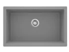 Mosogatótálca, Deante Corda 1 medencés, gránit mosogató, metálszürke ZQA_S10D