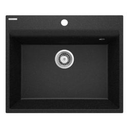   Mosogatótálca, Deante Corio 1 medencés, gránit mosogató, grafit ZRC_210A