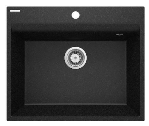 Mosogatótálca, Deante Corio 1 medencés, gránit mosogató, grafit ZRC_210A