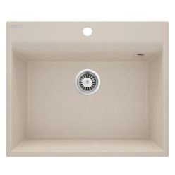   Mosogatótálca, Deante Corio 1 medencés, gránit mosogató, bézs ZRC_510A