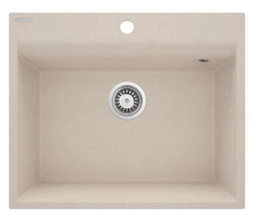 Mosogatótálca, Deante Corio 1 medencés, gránit mosogató, bézs ZRC_510A