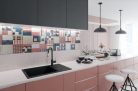 Mosogatótálca, Deante Eridan 1 medencés csepegtetővel, gránit mosogató, fekete ZQE_N11B