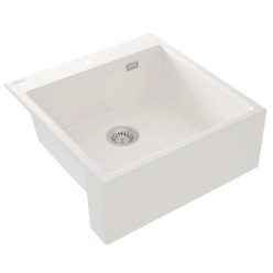   Mosogatótálca, Deante Eridan 1 medencés, gránit mosogató, alabástrom ZQE_A10K