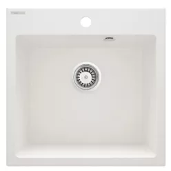   Mosogatótálca, Deante Evora 1 medencés, gránit mosogató, alabástrom ZQJ_A103