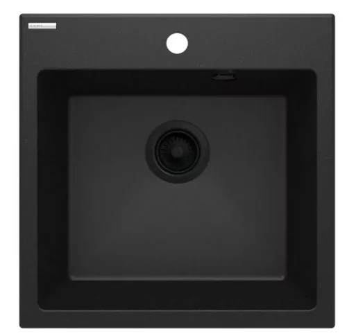 Mosogatótálca, Deante Evora 1 medencés, gránit mosogató, grafit metál ZQJ_G103