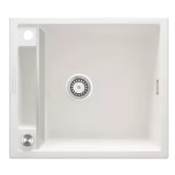   Mosogatótálca, Deante Magnetic 1 medencés, mágneses, gránit mosogató, alabástrom ZRM_A103