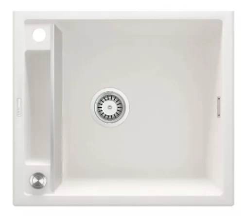 Mosogatótálca, Deante Magnetic 1 medencés, mágneses, gránit mosogató, alabástrom ZRM_A103