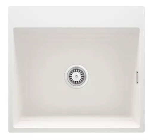 Mosogatótálca, Deante Magnetic 1 medencés, mágneses, gránit mosogató, alabástrom ZRM_A10A