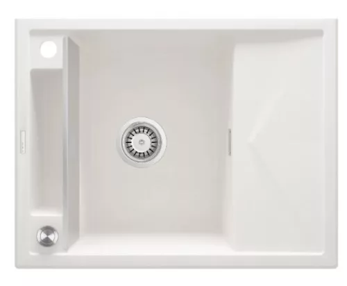 Mosogatótálca,Deante Magnetic 1 medencés+csepegtető, mágneses,gránit mosogató,alabástrom ZRM_A11A