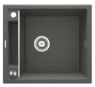 Mosogatótálca,Deante Magnetic 1 medencés,mágneses,gránit mosogató, antracit metál ZRM_T103