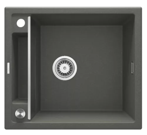 Mosogatótálca,Deante Magnetic 1 medencés,mágneses,gránit mosogató, antracit metál ZRM_T103