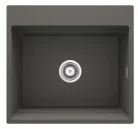 Mosogatótálca,Deante Magnetic 1 medencés,mágneses,gránit mosogató, antracit metál ZRM_T10A