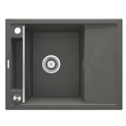   Mosogatótálca,Deante Magnetic 1 medence+csepegtető,mágneses,gránit,antracit metál ZRM_T11A