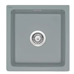   Mosogatótálca, Deante Sabor 1 medencés, kerámia mosogató, szürke matt ZCB_3103