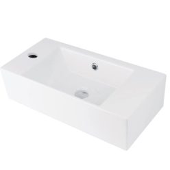   Mosdó, Deante Hiacynt New pultra építhető kerámia mosdó csaplyukkal, balos 25x51 cm CDY_6U2L