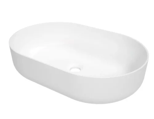 Mosdó, Deante Round pultra építhető kerámia mosdó 58x38 cm CGR_6U6S