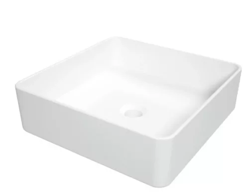 Mosdó, Deante Square pultra építhető kerámia mosdó 40,5x40,5 CGS_6U4S