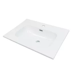   Mosdó, Deante Tubo beépíthető kerámia mosdó 46,2x61 cm CTU_6U6W