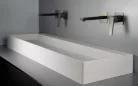 Mosdó, Deante Blur pultra építhető gránit mosdó lefolyófedéllel 40x100 cm CQB_AU1S
