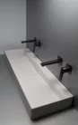 Mosdó, Deante Blur pultra építhető gránit mosdó lefolyófedéllel 40x100 cm CQB_AU1S
