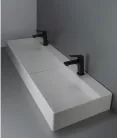 Mosdó, Deante Blur pultra építhető gránit mosdó lefolyófedéllel 40x100 cm CQB_AU1S