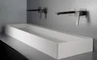 Mosdó, Deante Blur pultra építhető gránit mosdó lefolyófedéllel 40x80 cm CQB_AU8S