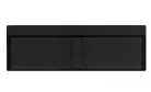 Mosdó, Deante Blur pultra építhető gránit mosdó lefolyófedéllel, fekete 40x120 cm CQB_NU2S
