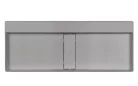 Mosdó, Deante Blur pultra építhető gránit mosdó lefolyófedéllel, metálszürke 40x100 cm CQB_SU1S