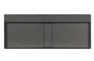 Mosdó,Deante Blur pultra építhető gránit mosdó lefolyófedéllel, antracit metál 40x100 cm CQB_TU1S