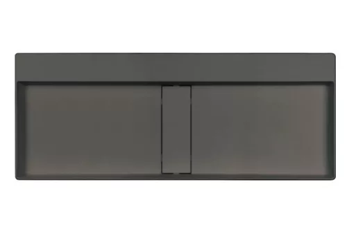 Mosdó,Deante Blur pultra építhető gránit mosdó lefolyófedéllel, antracit metál 40x100 cm CQB_TU1S