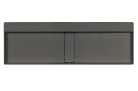 Mosdó,Deante Blur pultra építhető gránit mosdó lefolyófedéllel, antracit metál 40x120 cm CQB_TU2S
