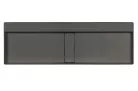 Mosdó,Deante Blur pultra építhető gránit mosdó lefolyófedéllel, antracit metál 40x120 cm CQB_TU2S