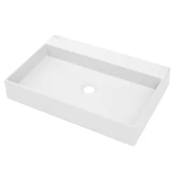   Mosdó, Deante Correo pultra építhető gránit mosdó 60x40 cm CQR_AU6S