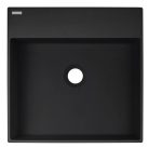 Mosdó, Deante Correo pultra építhető gránit mosdó, fekete 40x40 cm CQR_NU4S